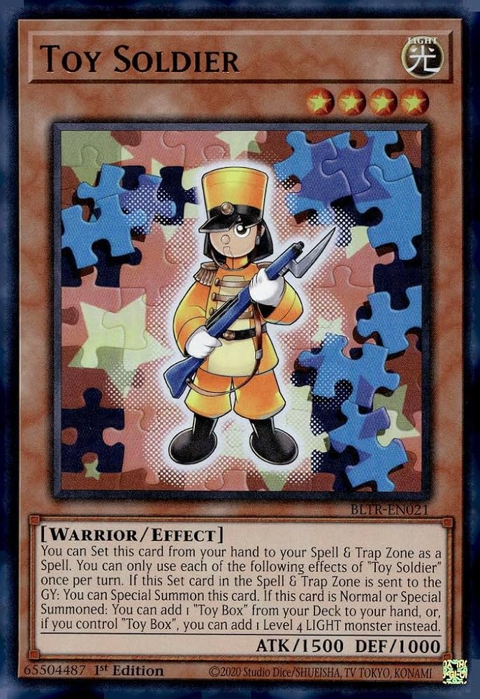 Amazon.com: Toy Soldier - BLTR-EN021 - Ultra Rare - 1st Edition